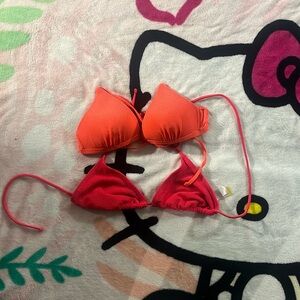 2 bikini tops